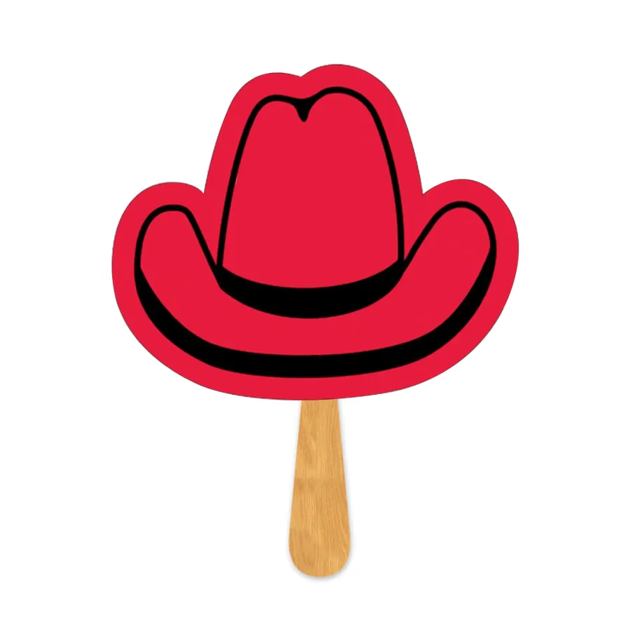 Cowboy Hat Hand Fan 3