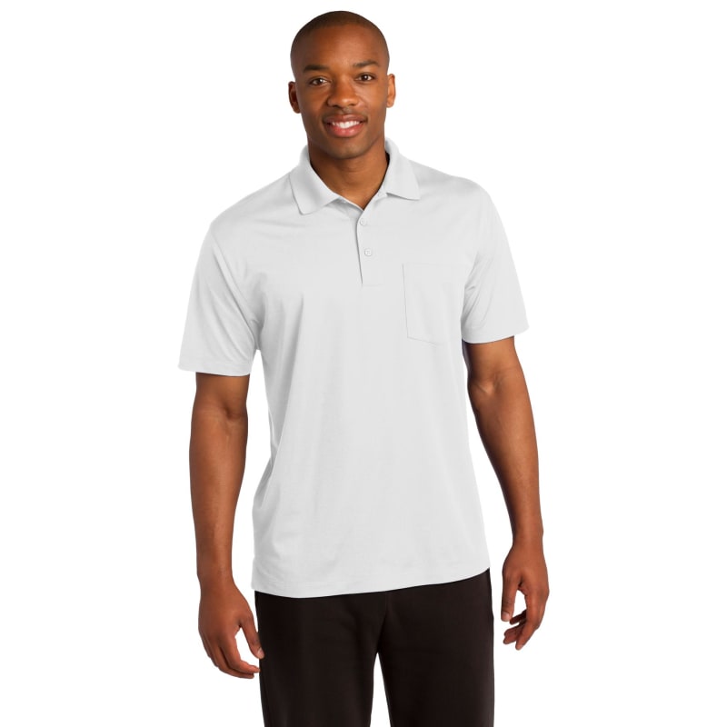 Sport-Tek Micropique Sport-Wick Pocket Polo. 8