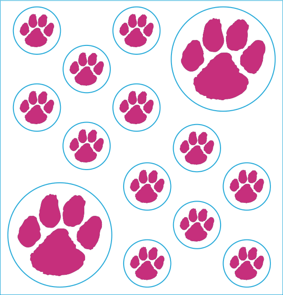 Fingernail Peel & Stick Tattoo Sheets 2.5" x 3" sheet 4