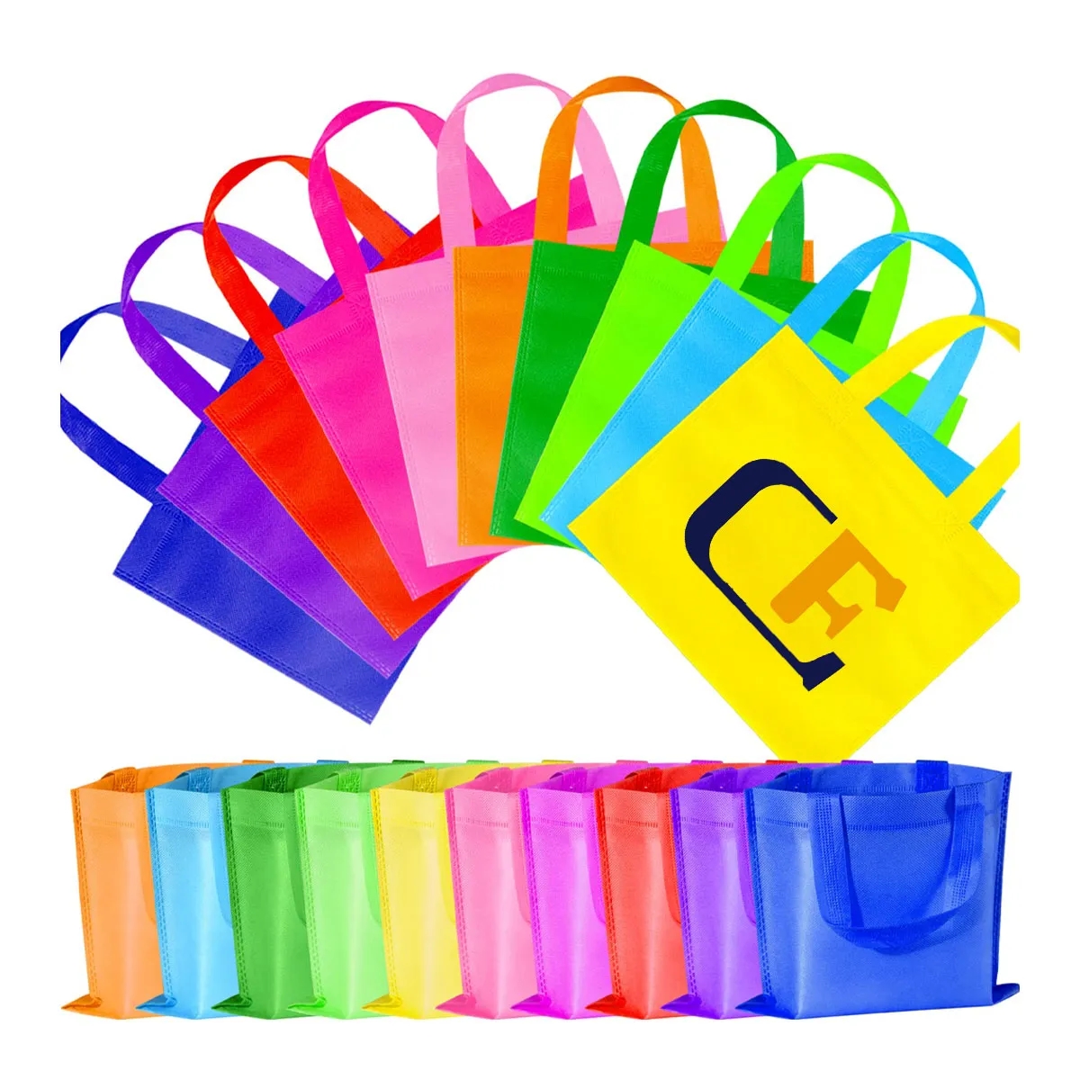 Custom Size Non-Woven Convention Tote Bags In Stock 5
