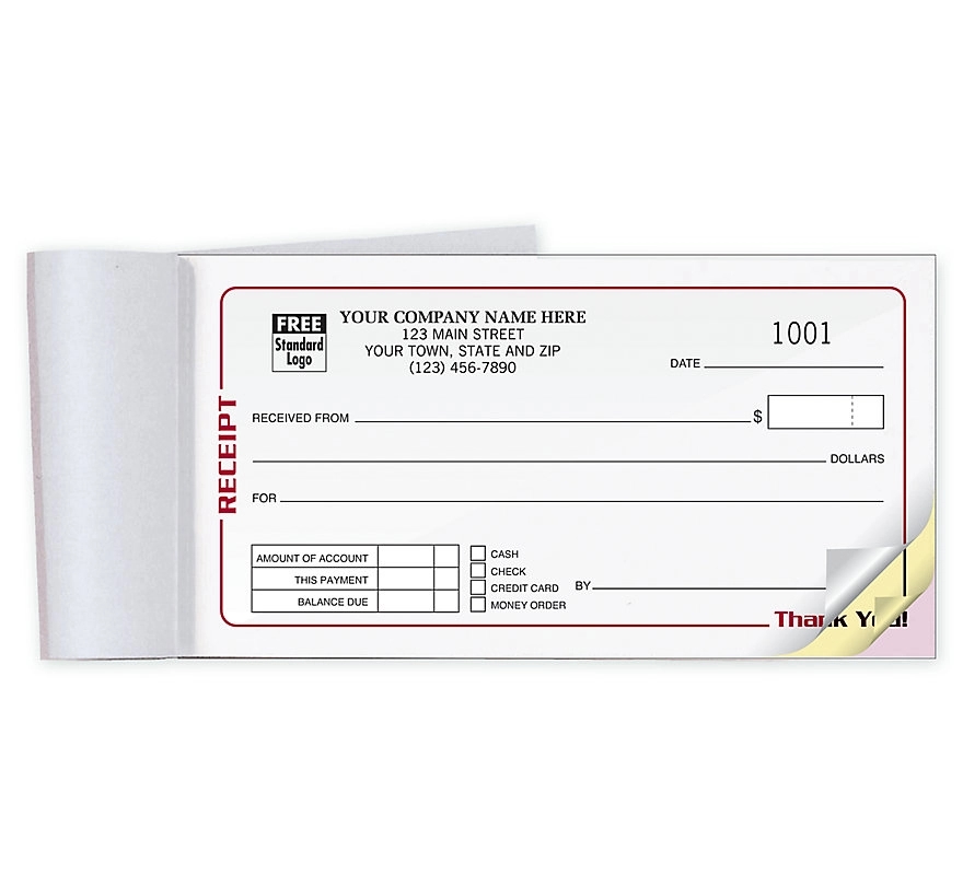 Receipts, Classic Booked, Small 2