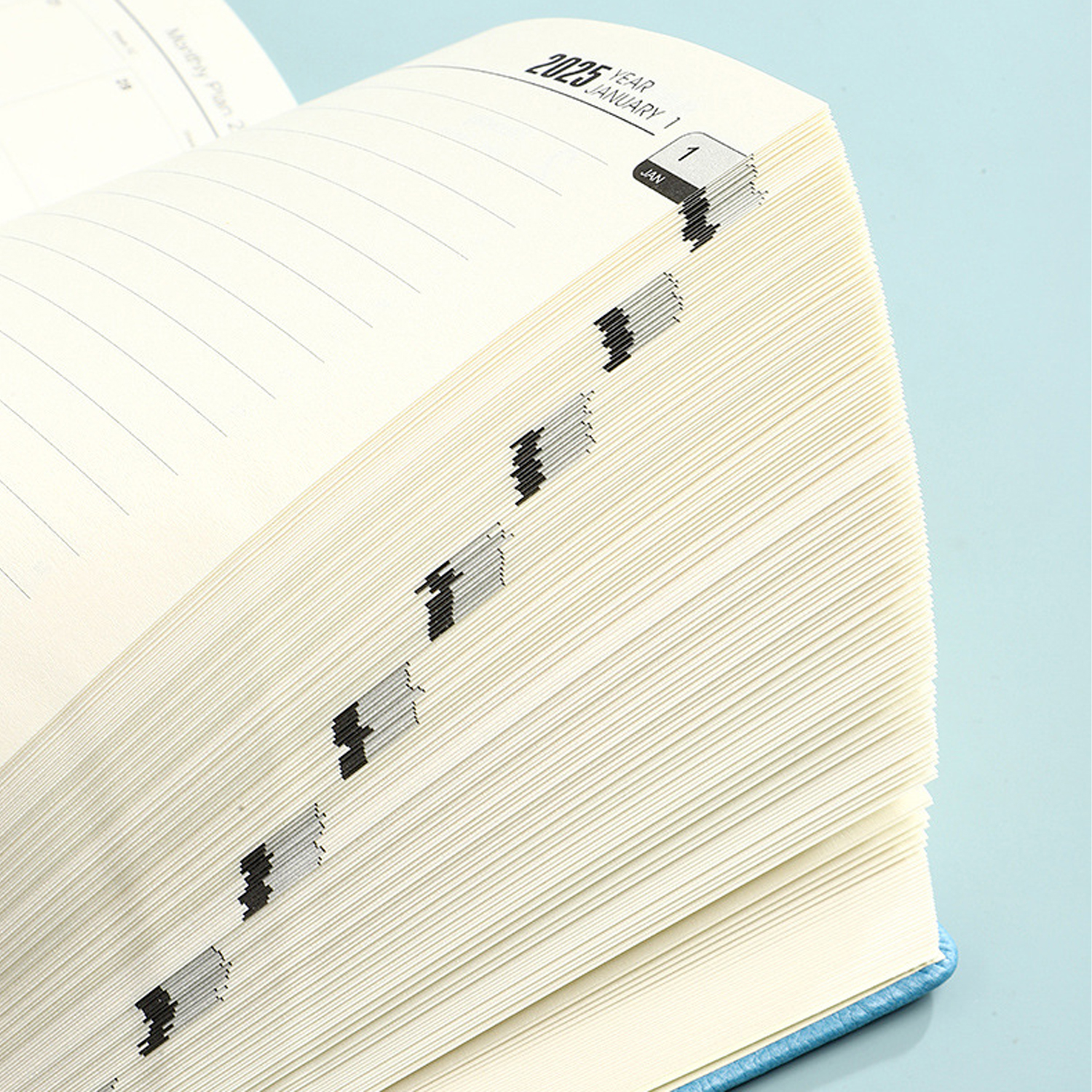 2025 A5 PU Leather Hard Cover Notebook 7
