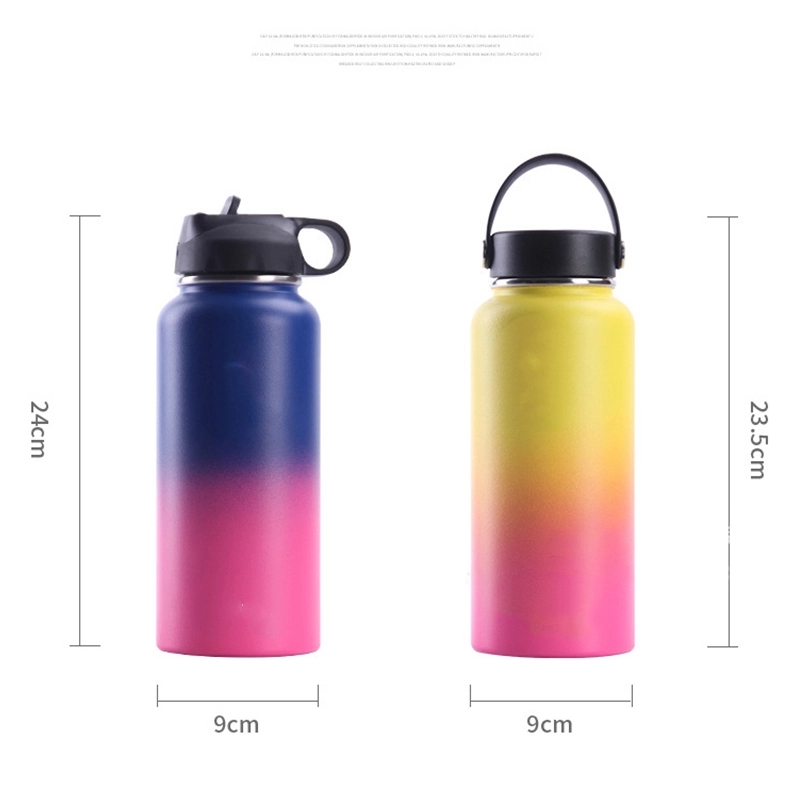 Hydro flask 32oz Outdoor Sports Stainless Steel Bottle, custom water bottle with logo imprint 5