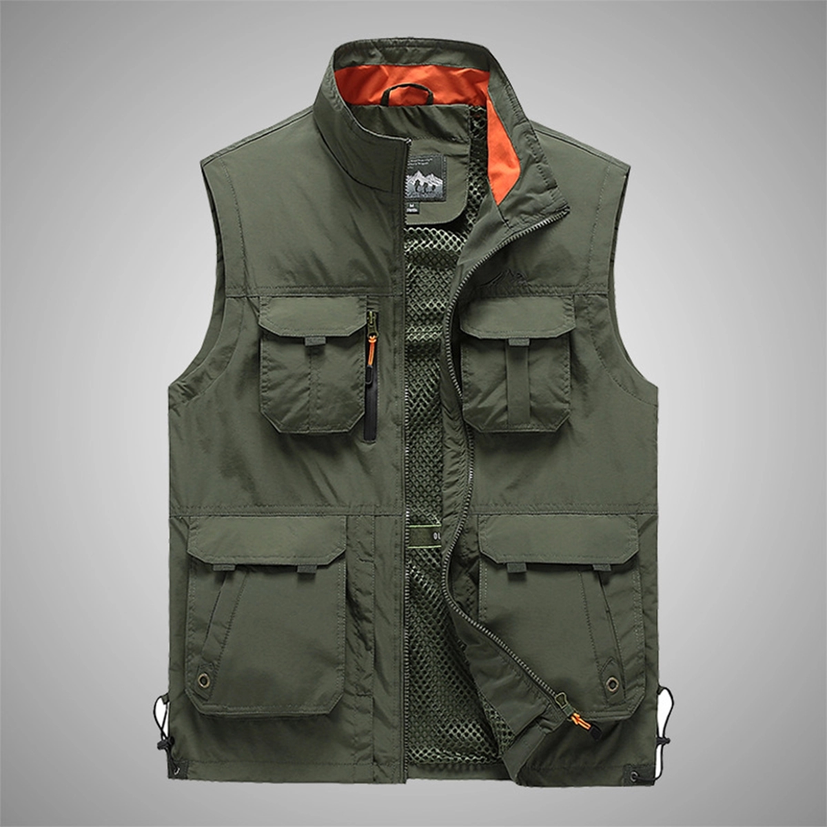 Stand Collar Fishing Outdoor Vest 4