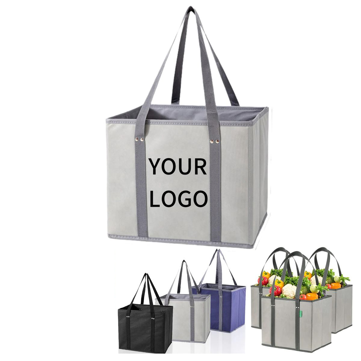 Durable Grocery Tote Bag For Family Shopping 2