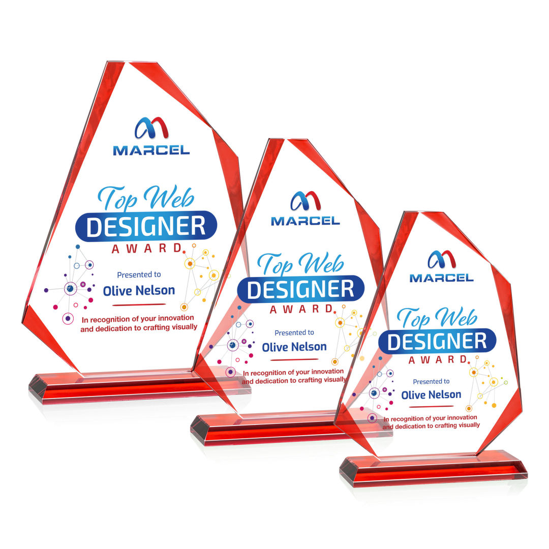 Hillmont VividPrint™ Award - Red 6