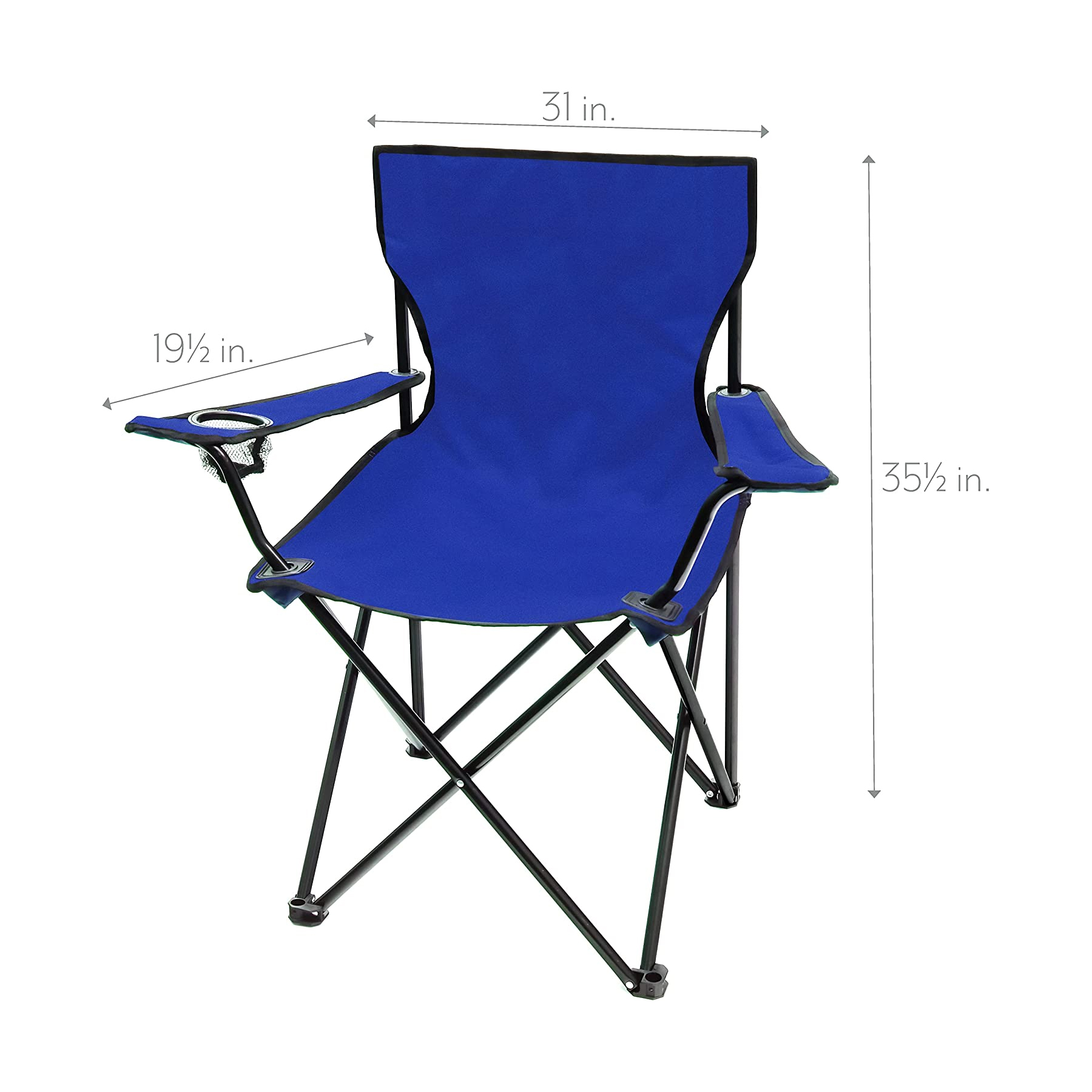 Portable folding camping chair 2