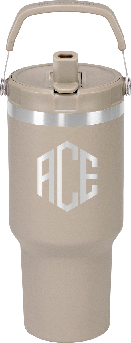 34oz Urban Peak® Pinnacle Flip Straw Tumbler 55