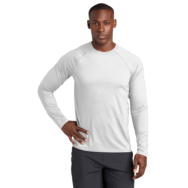 Sport-Tek Long Sleeve Rashguard Tee. 6