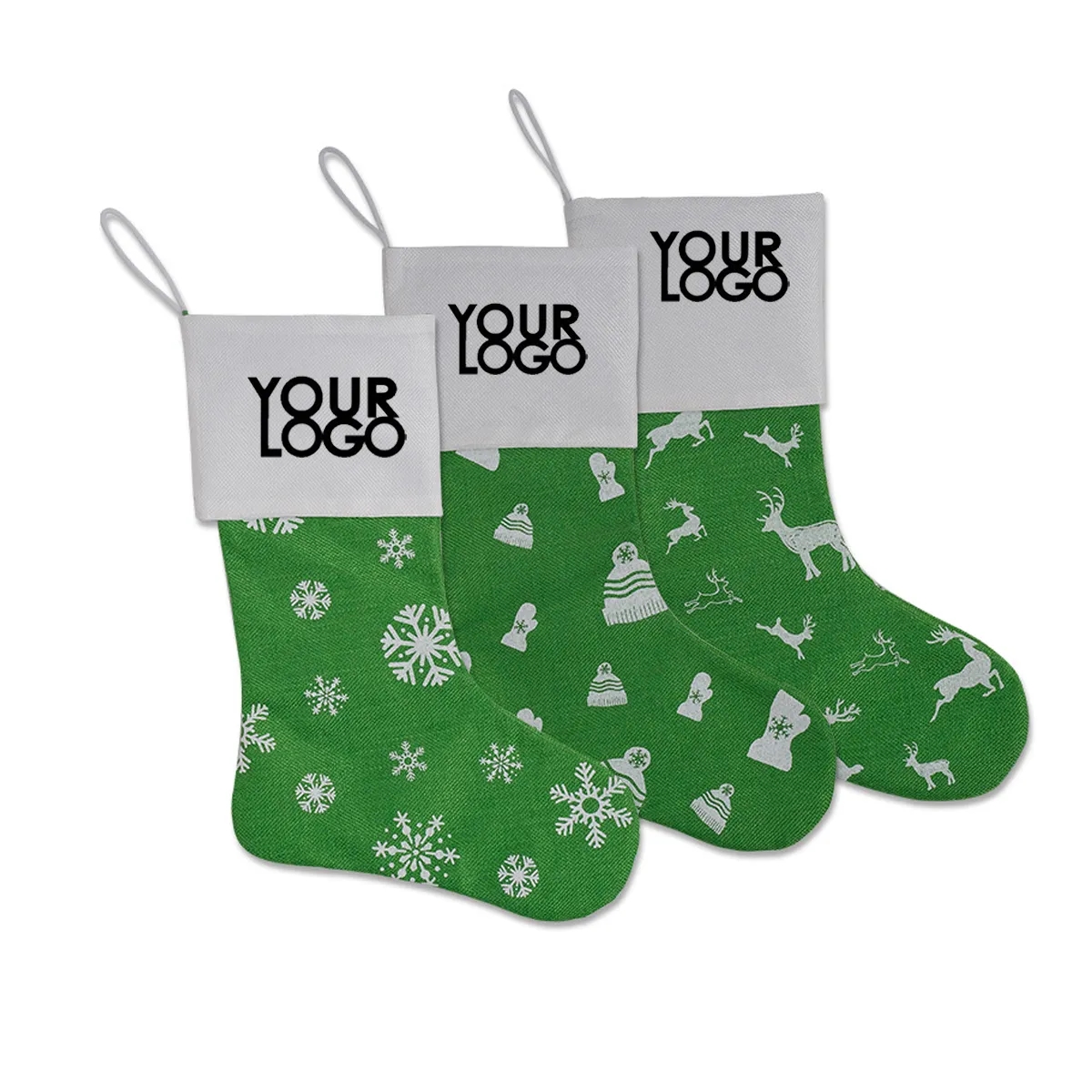 Printing Santa Christmas Stockings 4