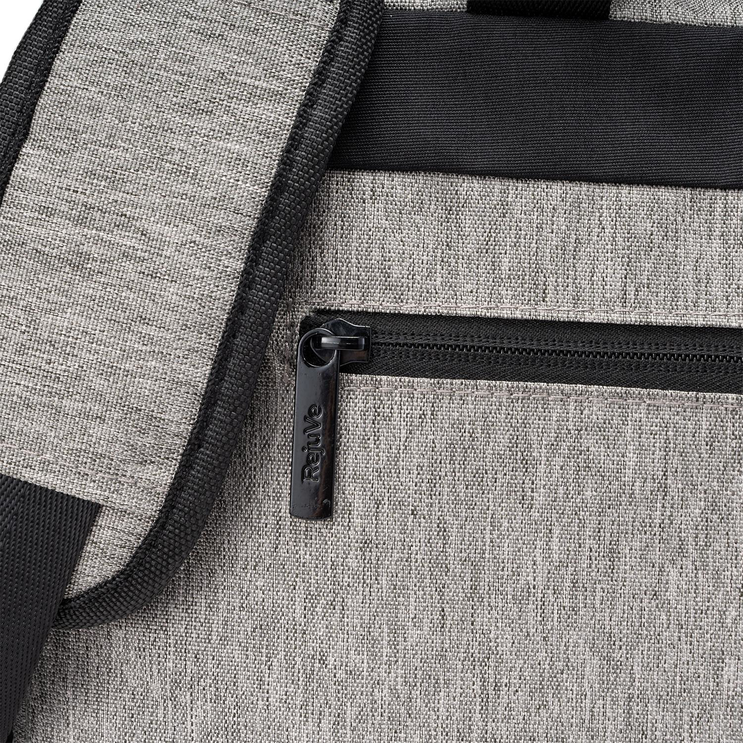 RejuVe® MILANO Recycled Heather Executive Business 16" Laptop Brief Bag 5