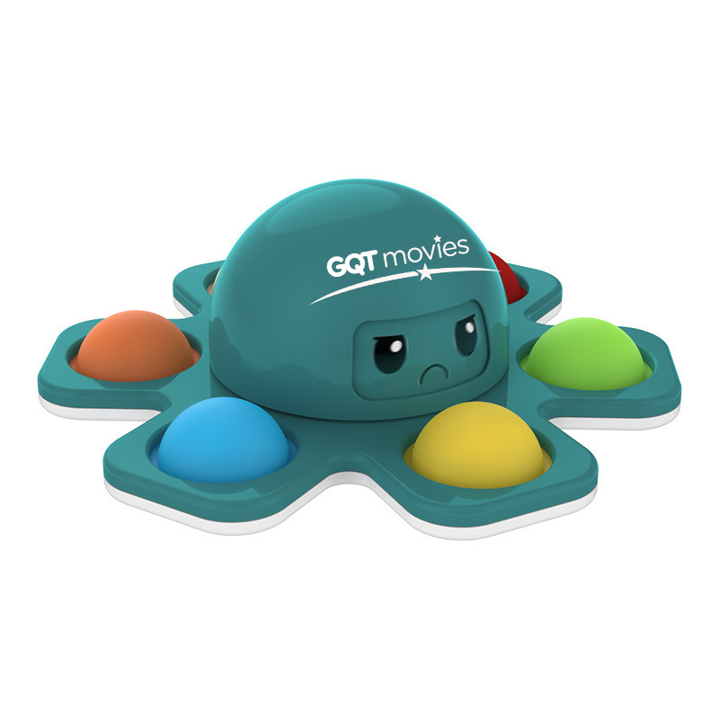 Octopus Face-Changing Bubble Sensory Toy 12