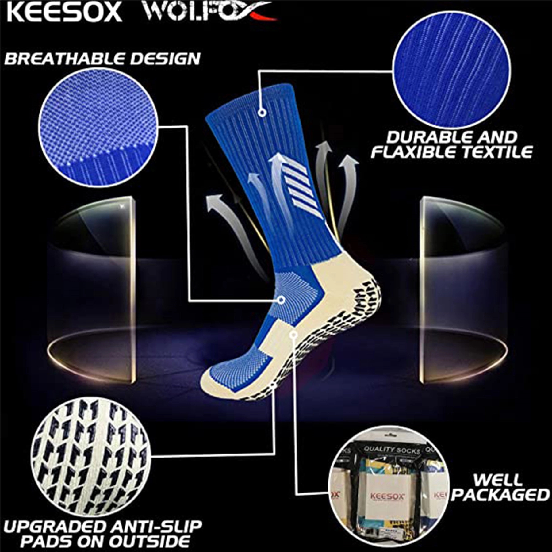 Anti Slip Soccer Socks 2