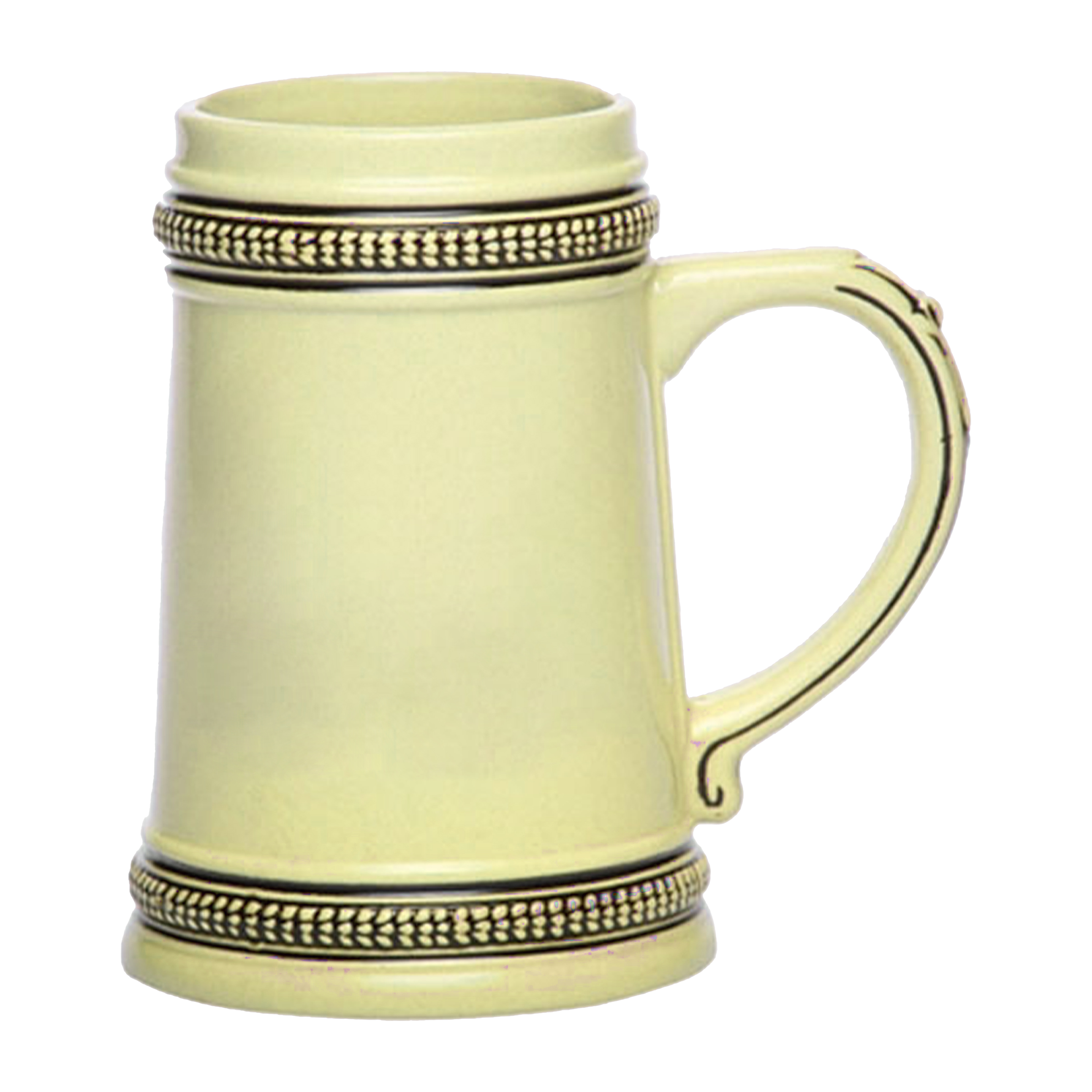Ceramic Custom Blue Ceramic Stein 4