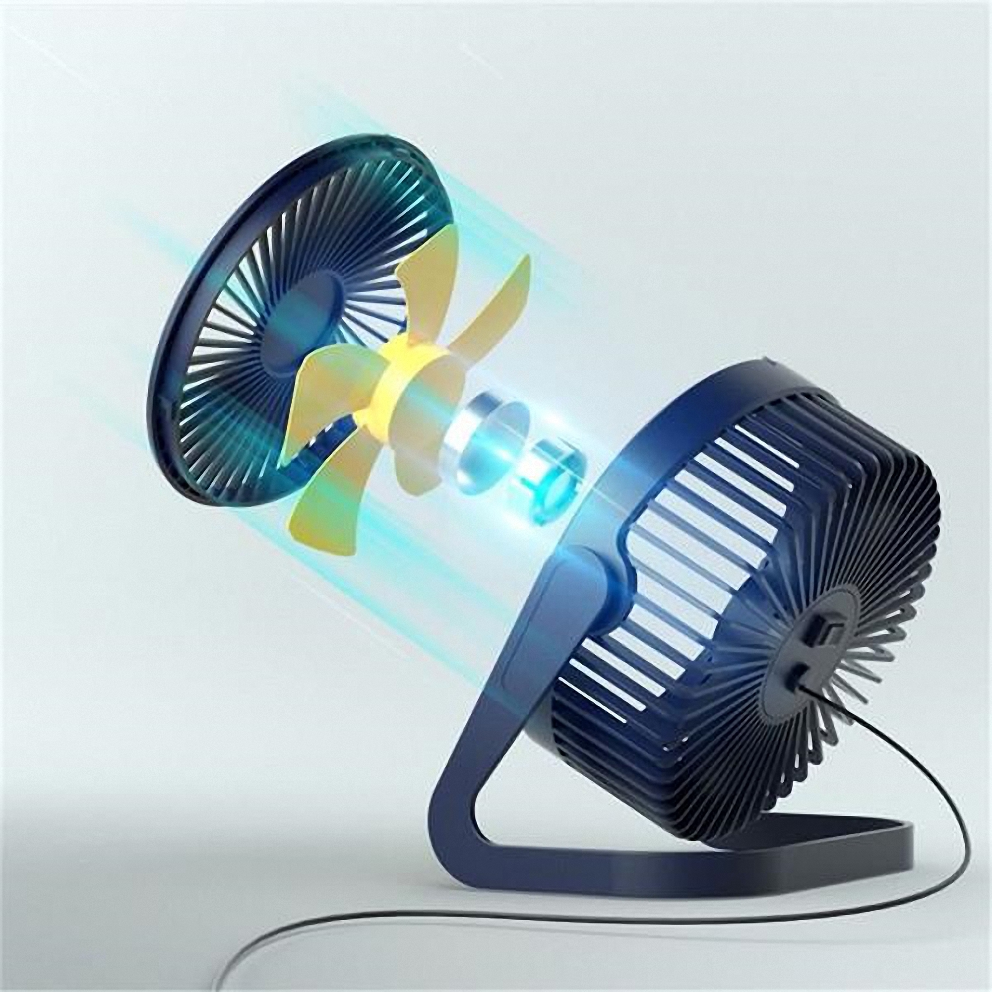 5" USB Powered Desktop Fan 4