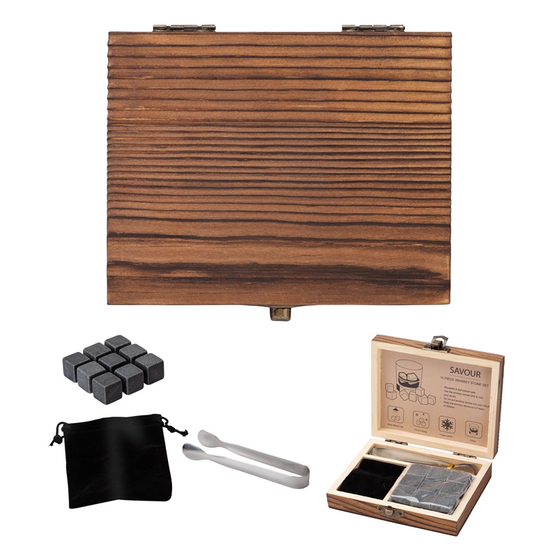 Savour 11-Piece Whiskey Stone Set 15