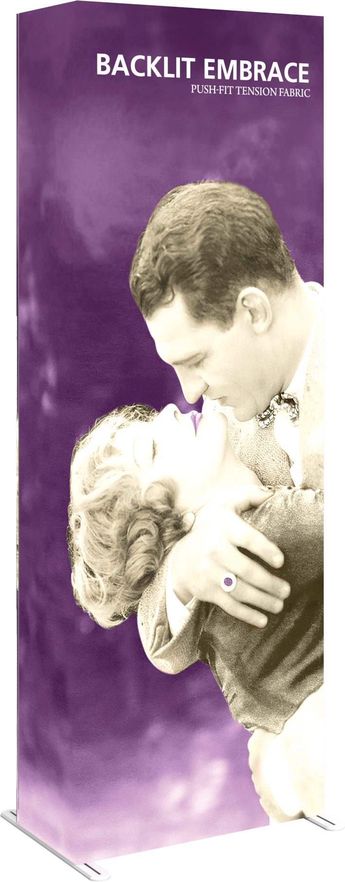 Backlit Embrace 2.5 ft. Display Double-Sided