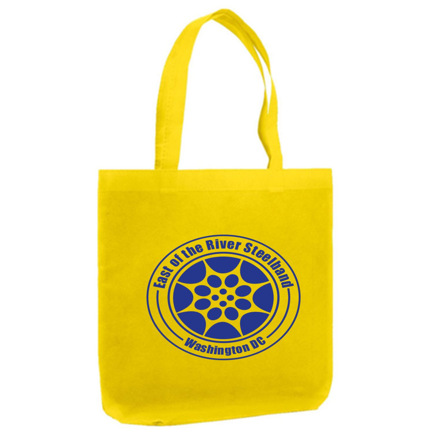 Non-Woven Gusset Tote Bag USA Decorated (14.25" x 15" x 5") 1