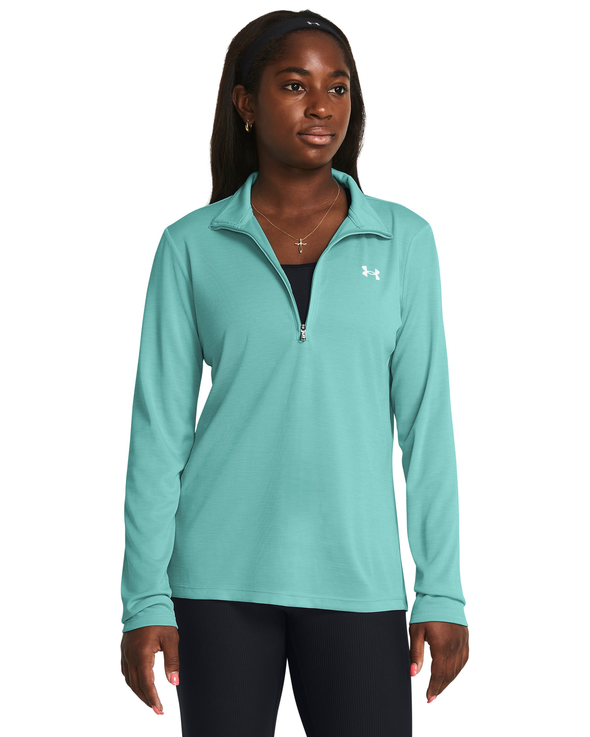 UA Tech Textured Women's  Zip 4