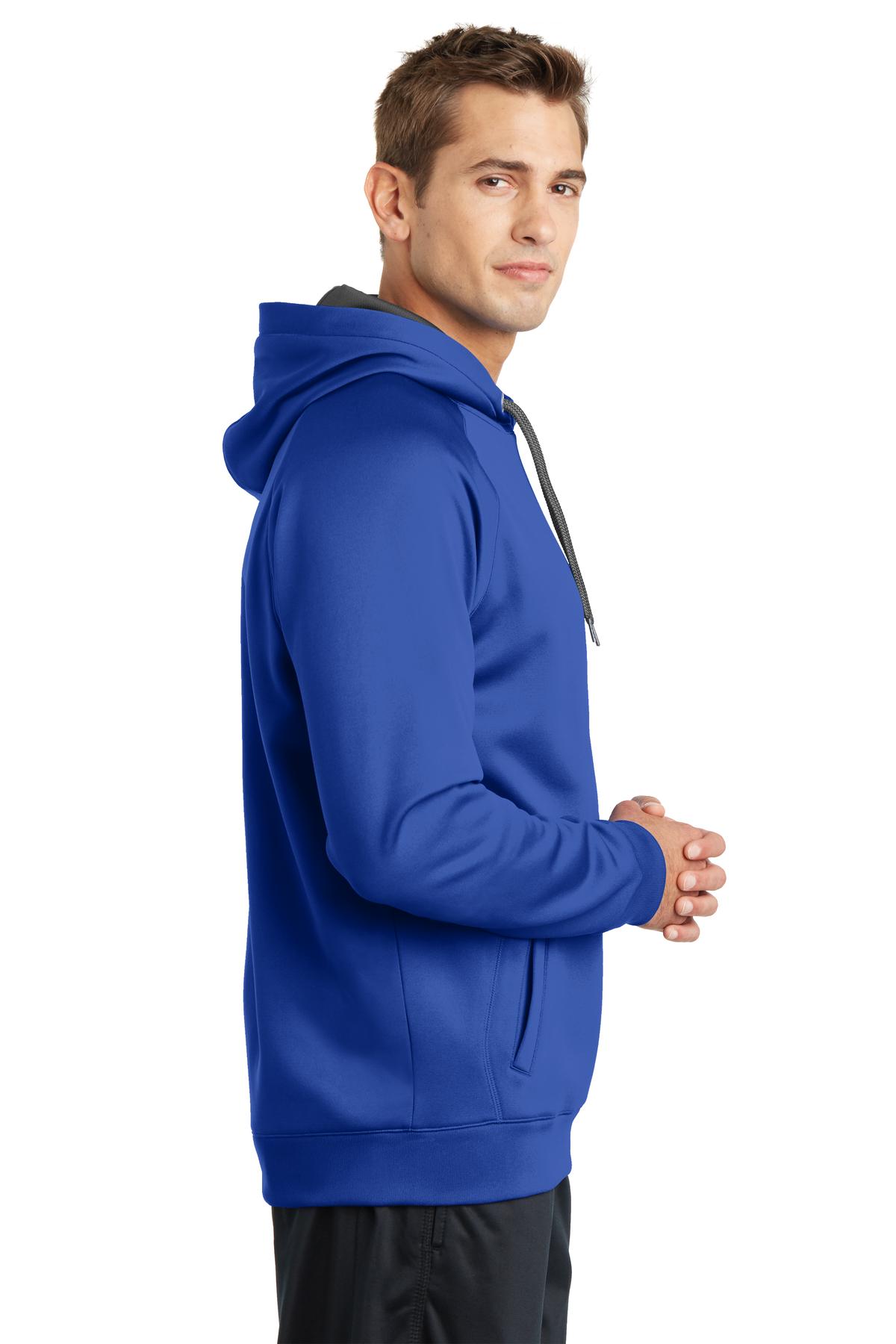 Sport-Tek® Tech Fleece Hooded Sweatshirt, custom hoodie or sweatshirt with logo imprint 5