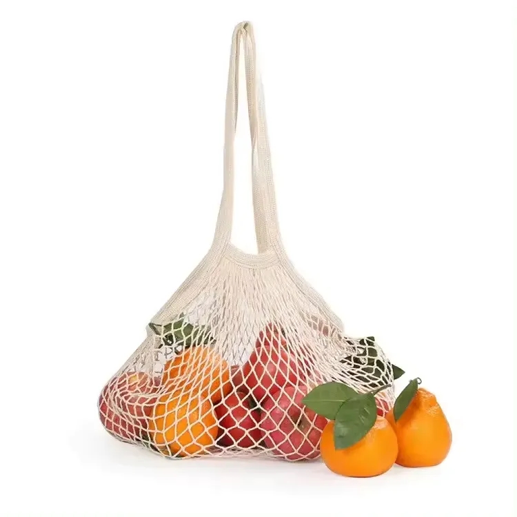 Cotton Net Tote Bag, custom tote bag with logo imprint 7