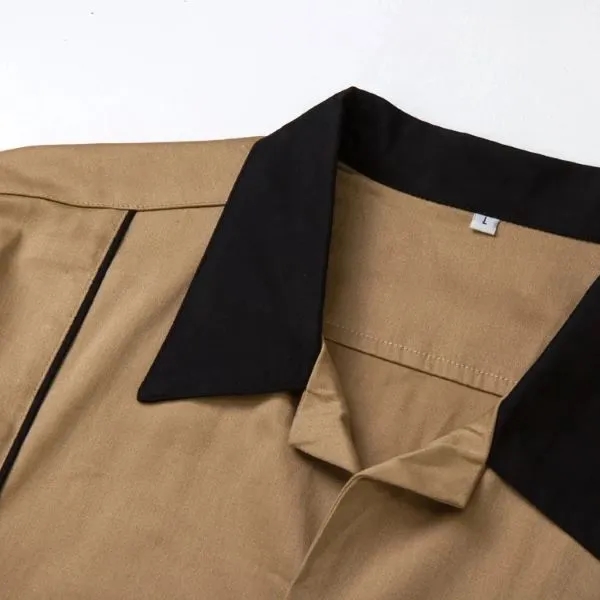 Men's Custom Cotton Bowling Shirt 3