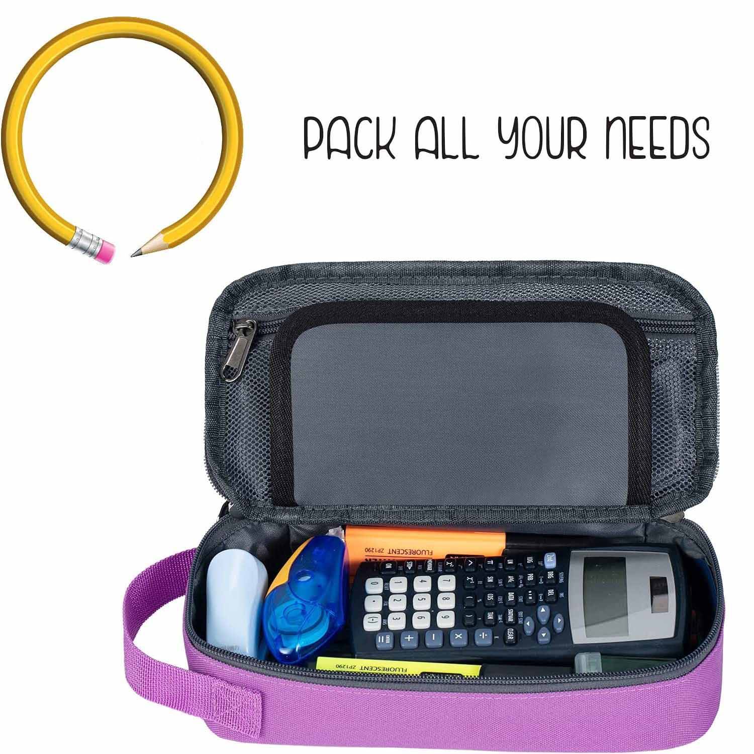 Large capacity pencil case portable office storage bag 2