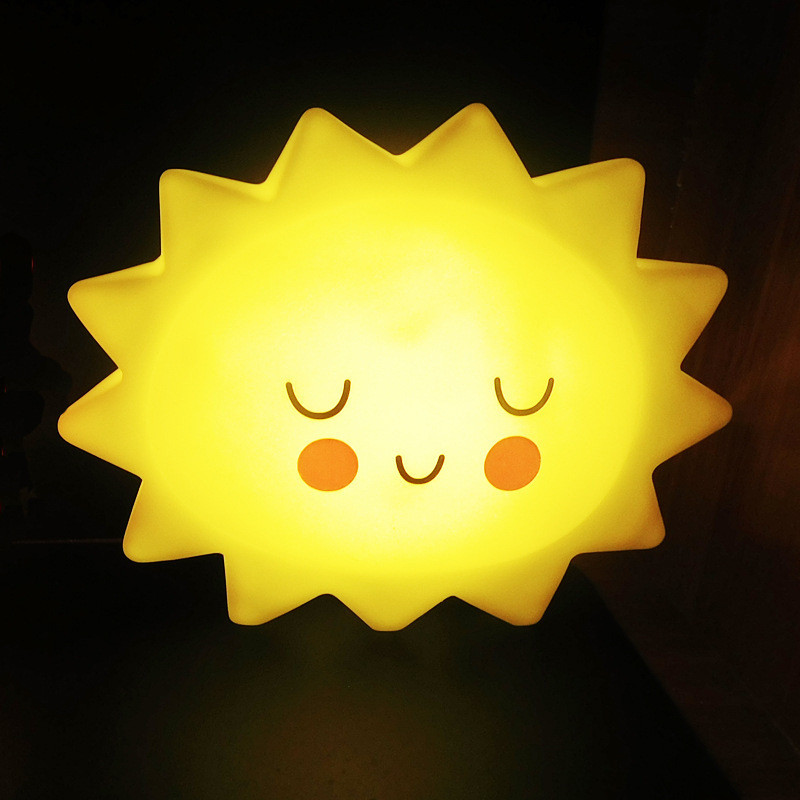 Cute Sun Shaped Kids Night Light 4