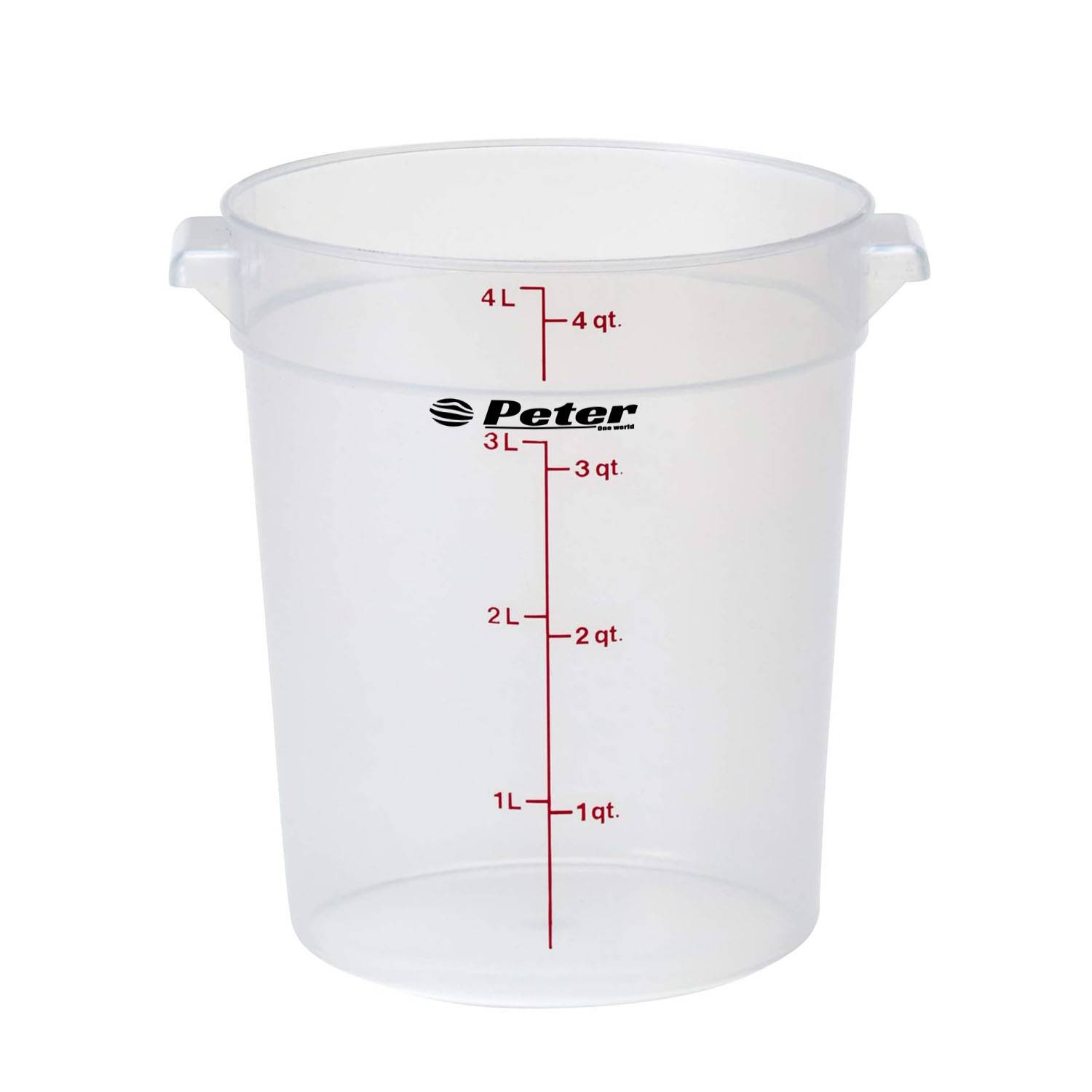 4 Qt BPA Free PP Large Capacity Food Storage Container 3
