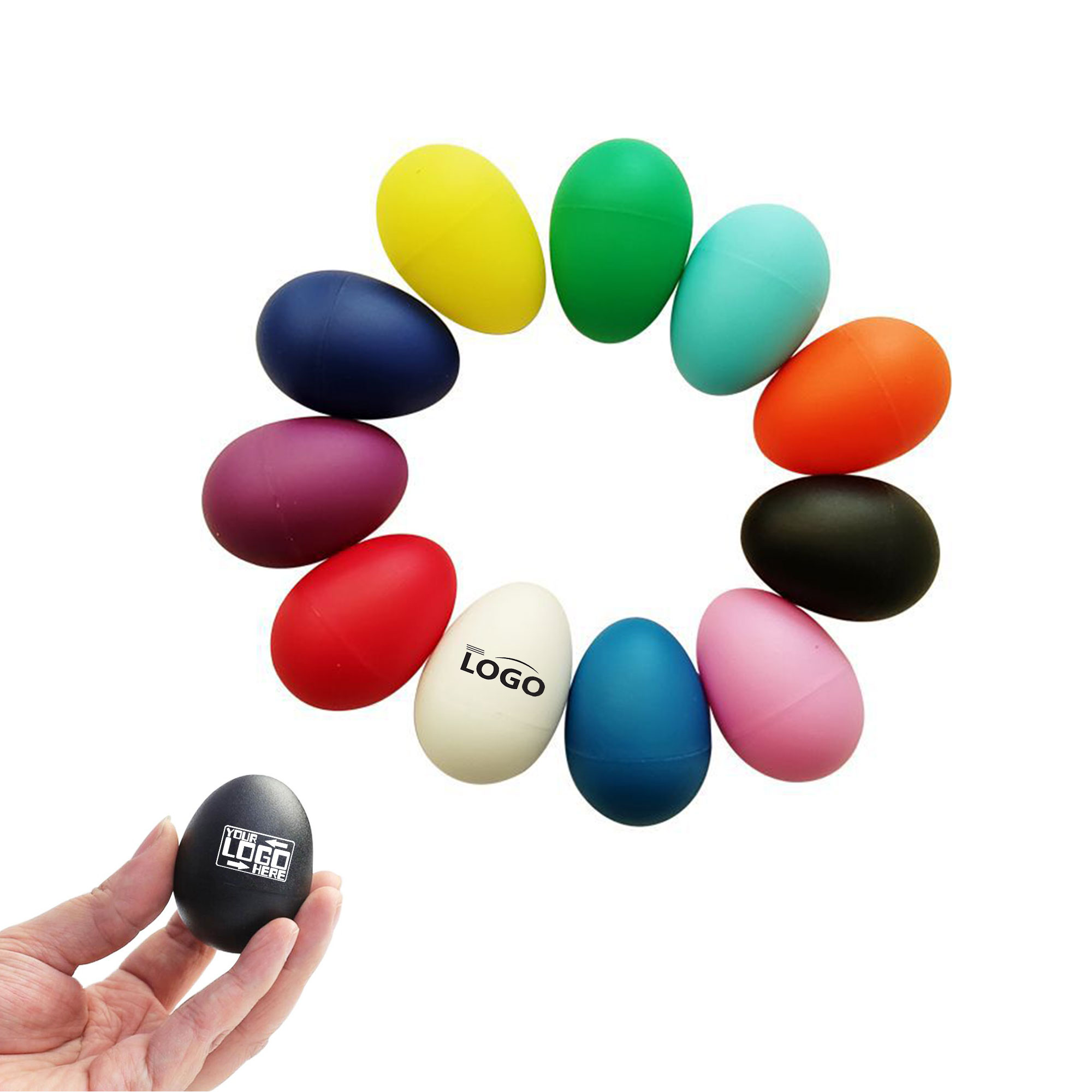 Plastic Rhythm Egg Shakers 2