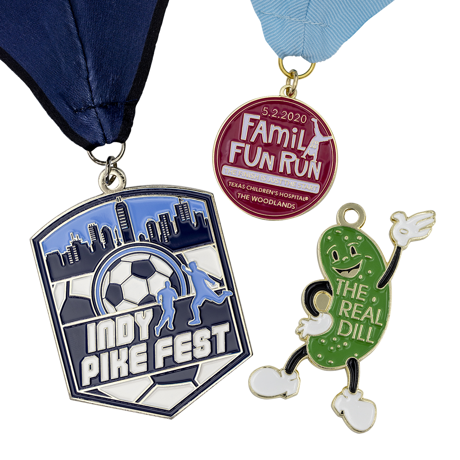 Custom Medals Economy Die Struck (1-1/4")