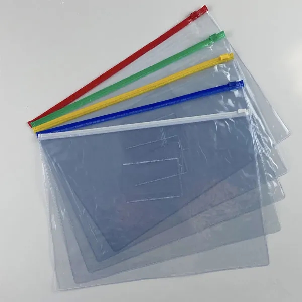 A5 Size Clear PVC Zipper Bag 5