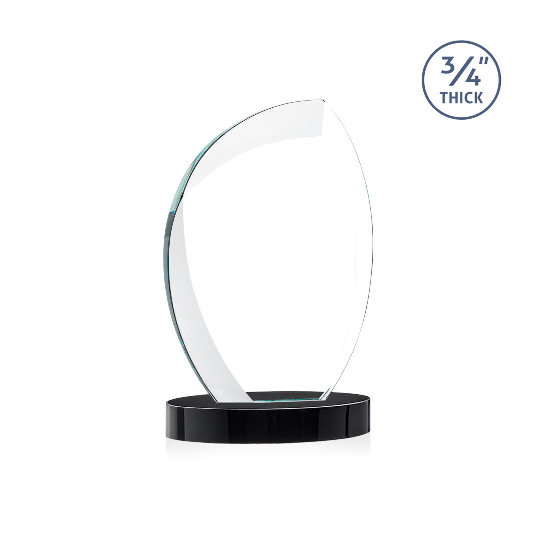 Wichita VividPrint™ Award on Alberton Base - Black 7