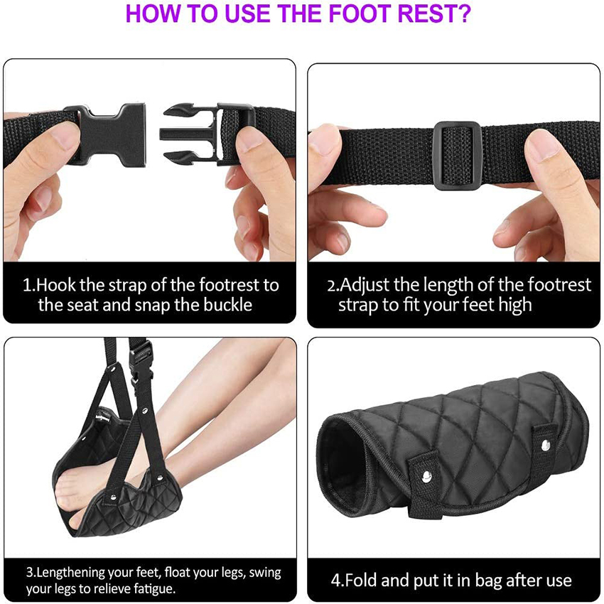 Travel Foot Hammock 4