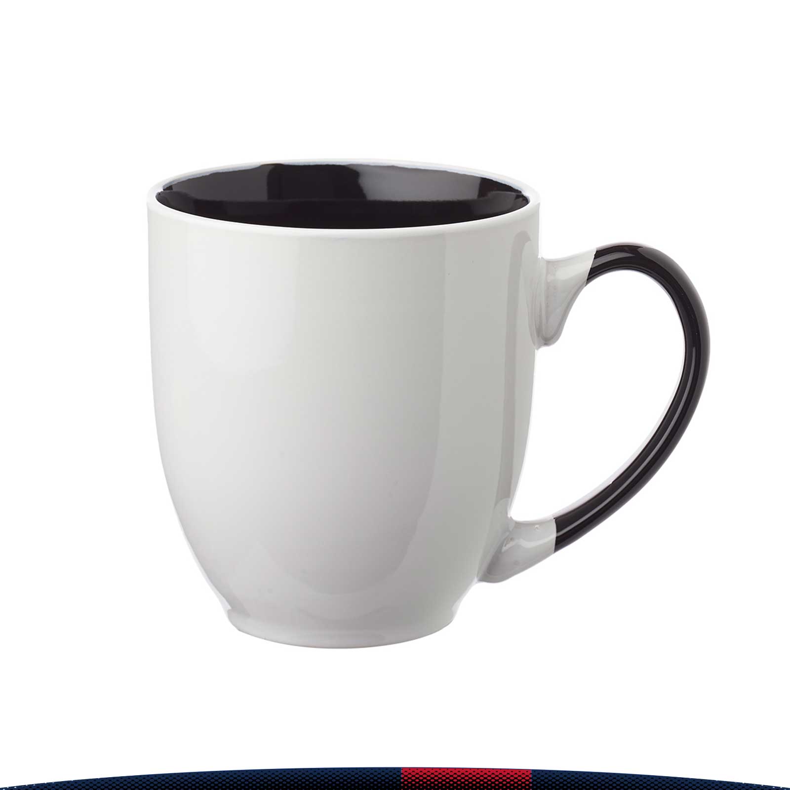16 oz. Two-Tone Ceramic Coffee Mugs 3