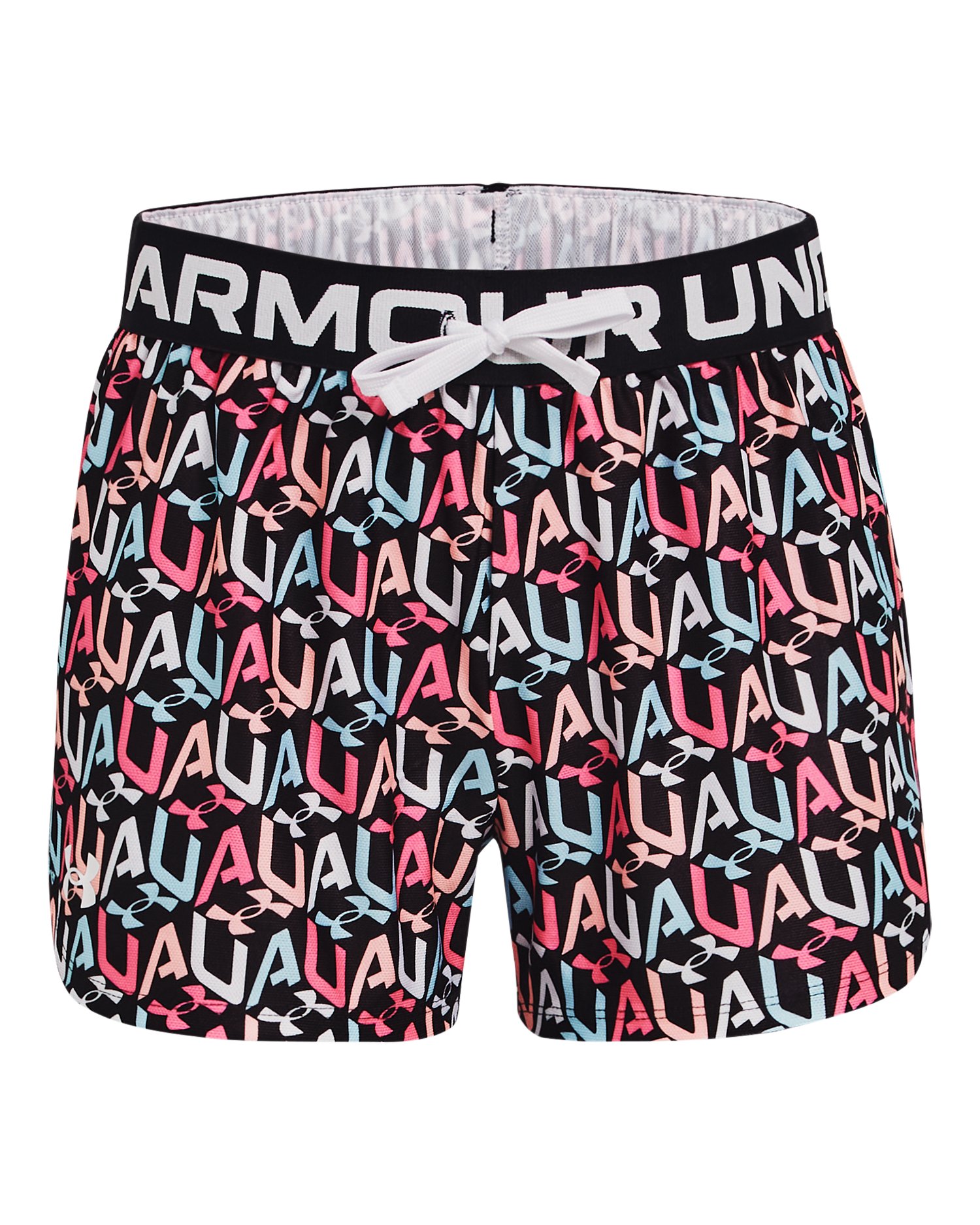 UA Play Up Printed Girls' Shorts 1