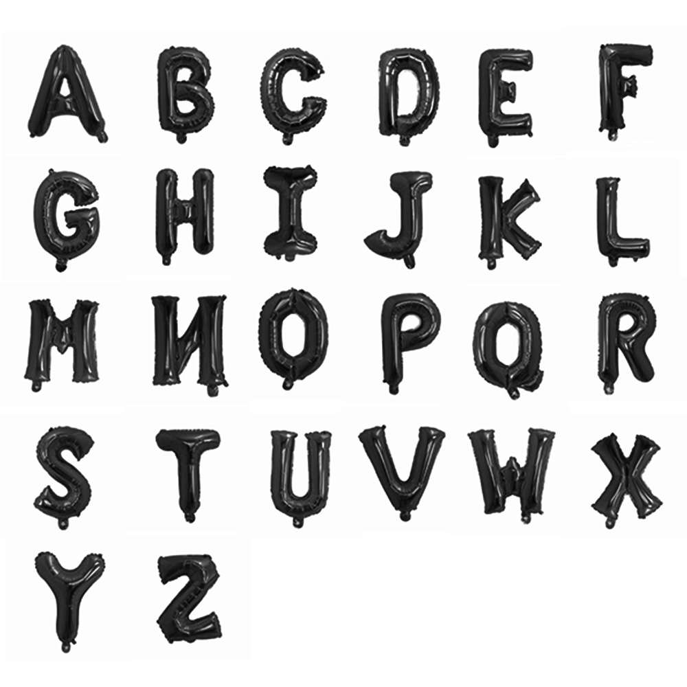 16" Number & Letter Balloons 18