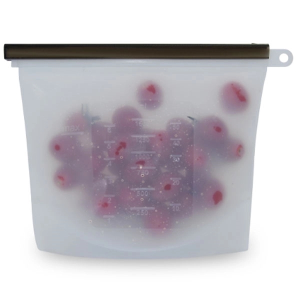 Reusable Silicone Food Storage Bag - 1500ML 1