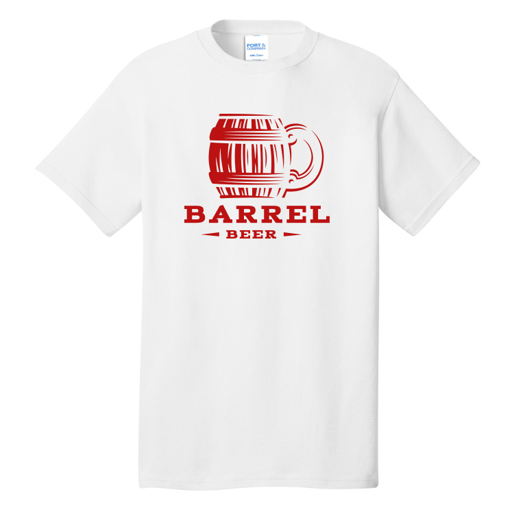 100% White Cotton T-Shirt 6