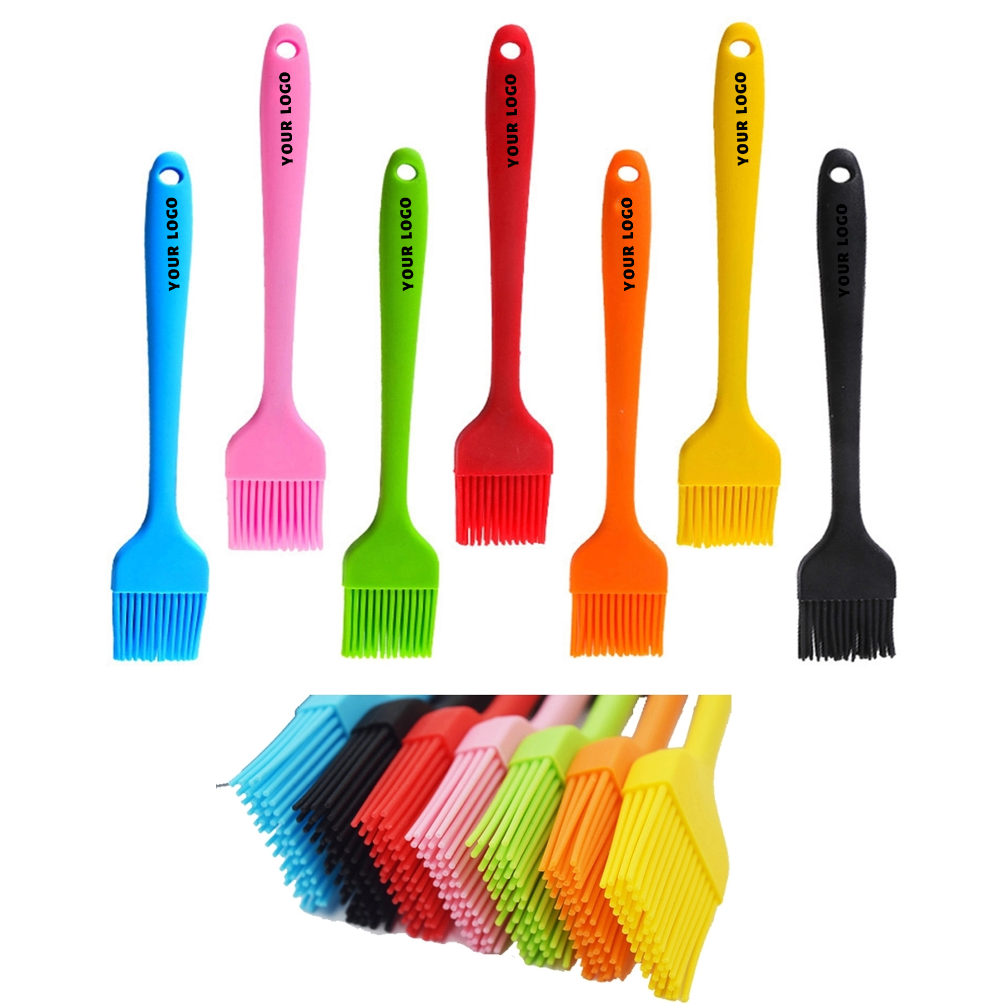 Heatproof Silicone BBQ Brush Non Stick Easy Clean 3