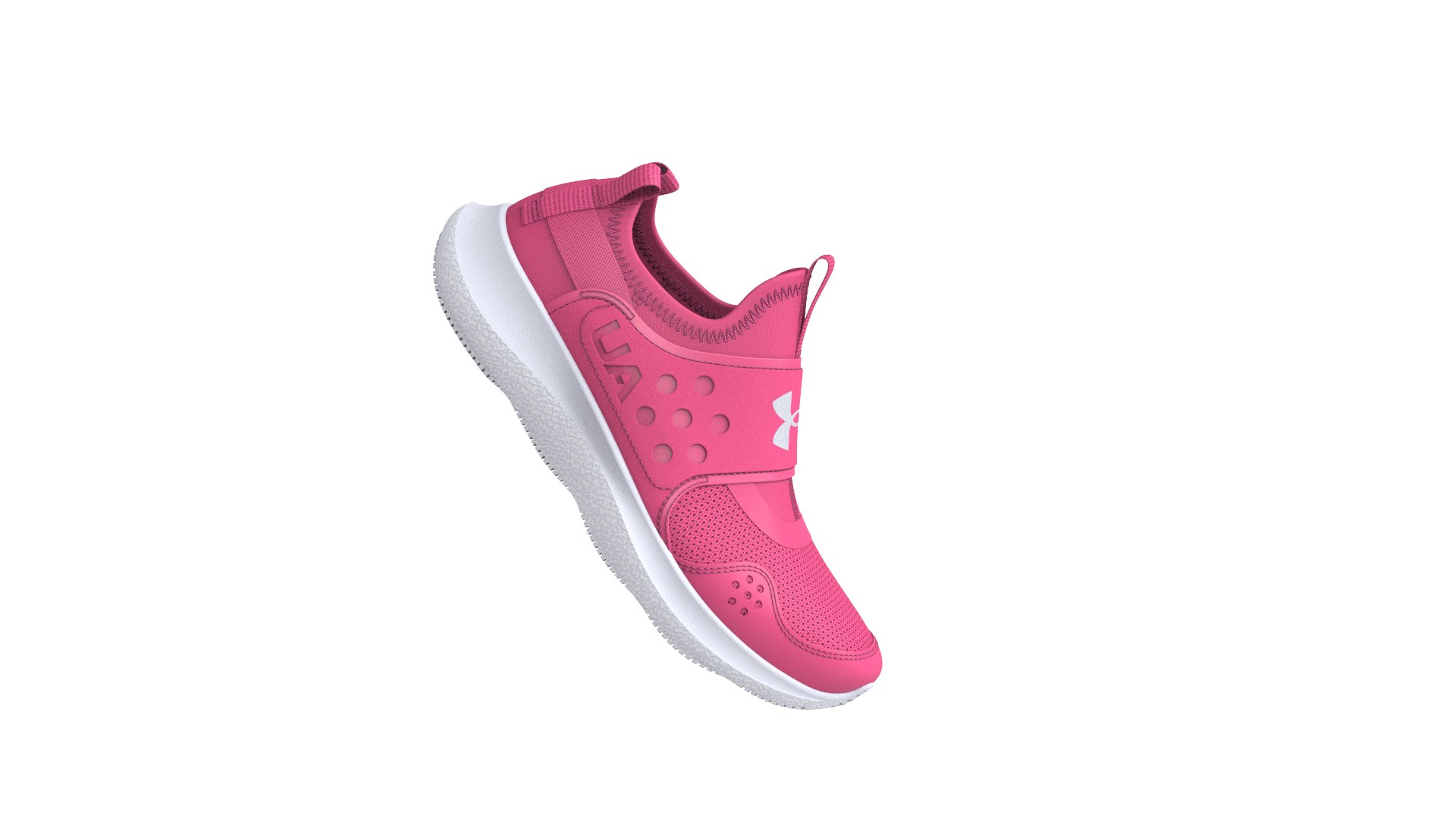 UA Runplay Girls' Pre-School Running Shoes 5