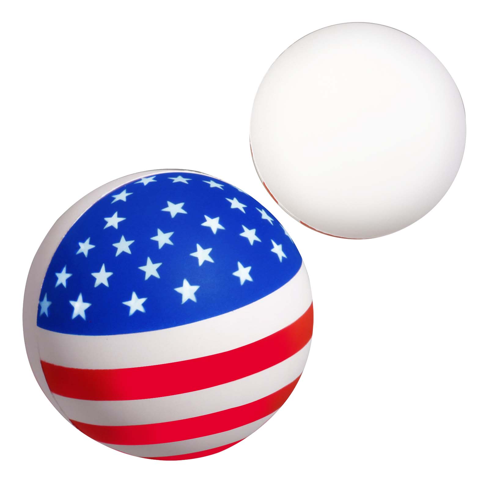 Stars and Stripes Patriotic Round Stress Ball 2