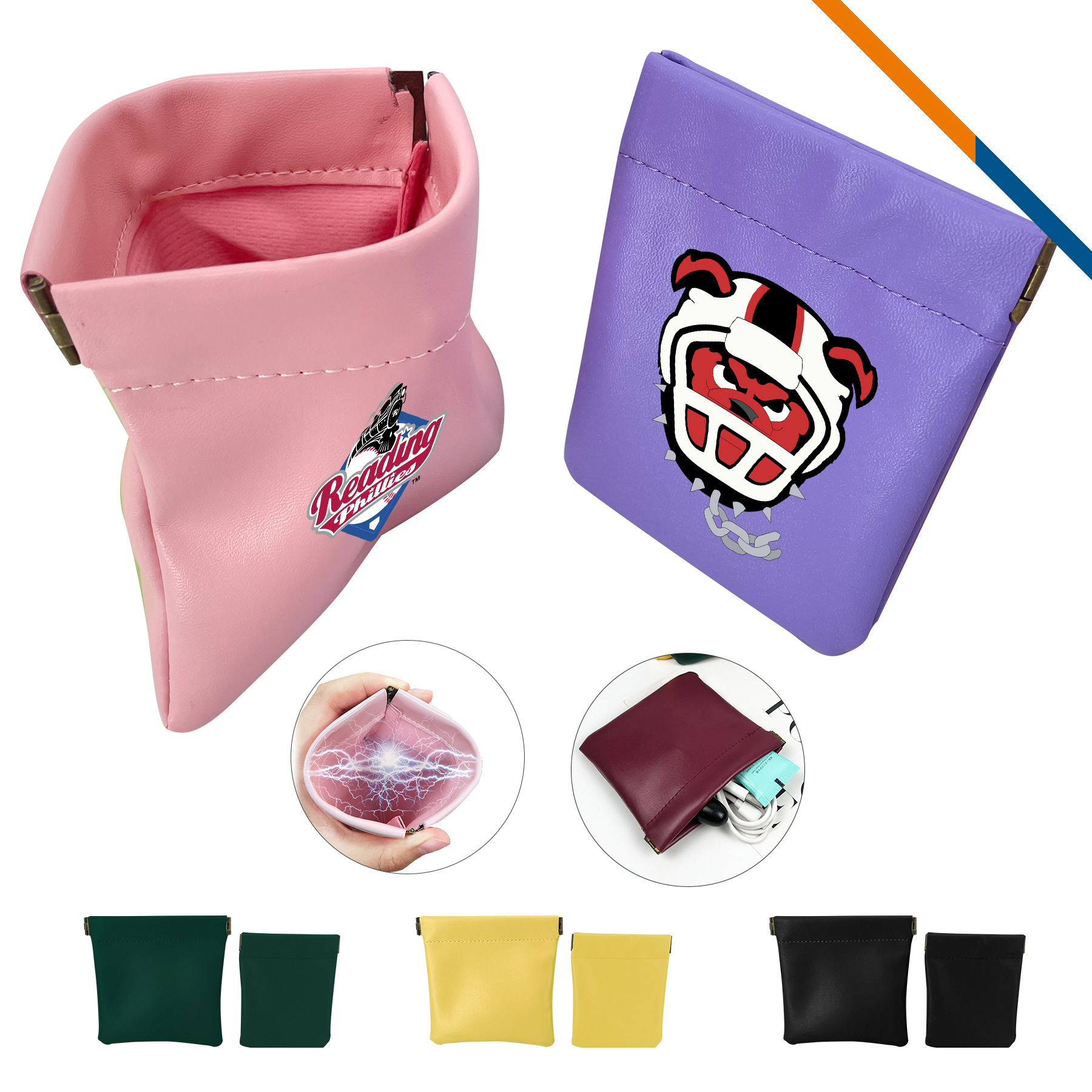 E-Open PU Leather Pouch 2