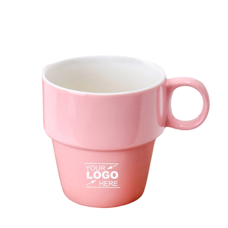 Porcelain Stackable Mug - 9 Ounce 4
