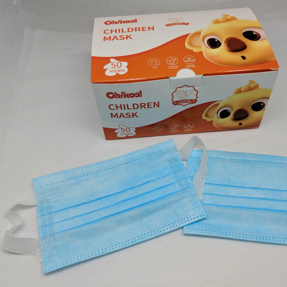 Children 3 Layer 3 DFace Mask (50 pcs Pack) 4