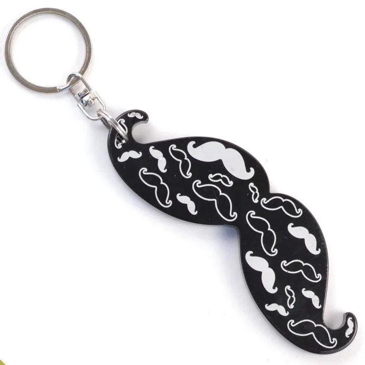 Mustache Key Chain / Bottle Opener 5