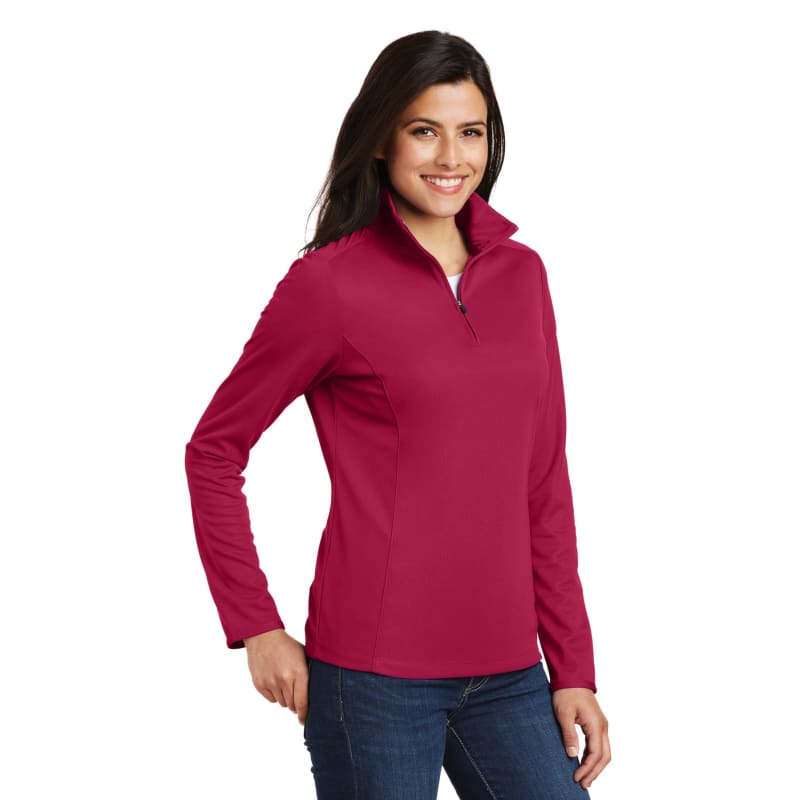 Port Authority Women's Pinpoint Mesh 1/2-Zip . 49