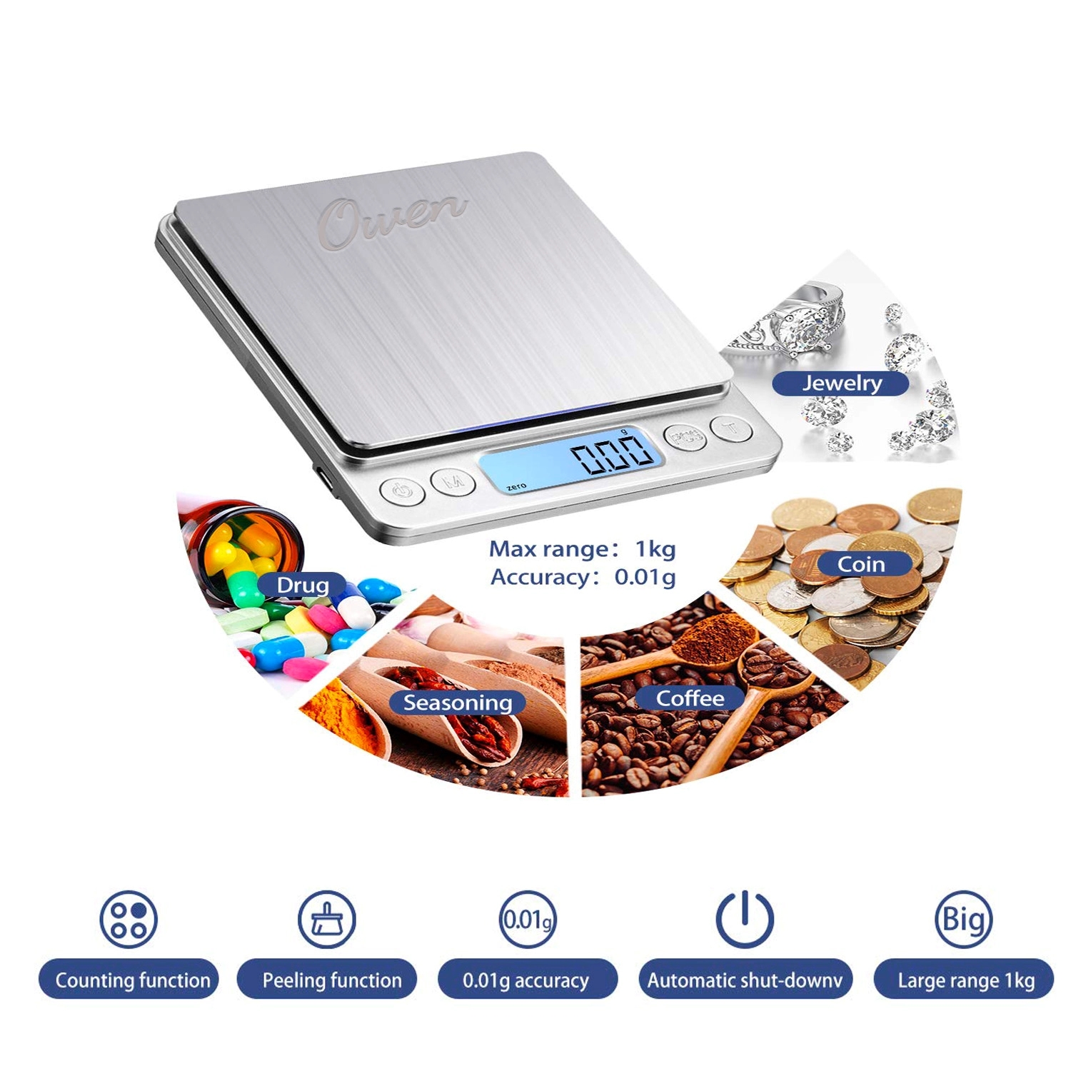 Washable Digital Kitchen Scale 2