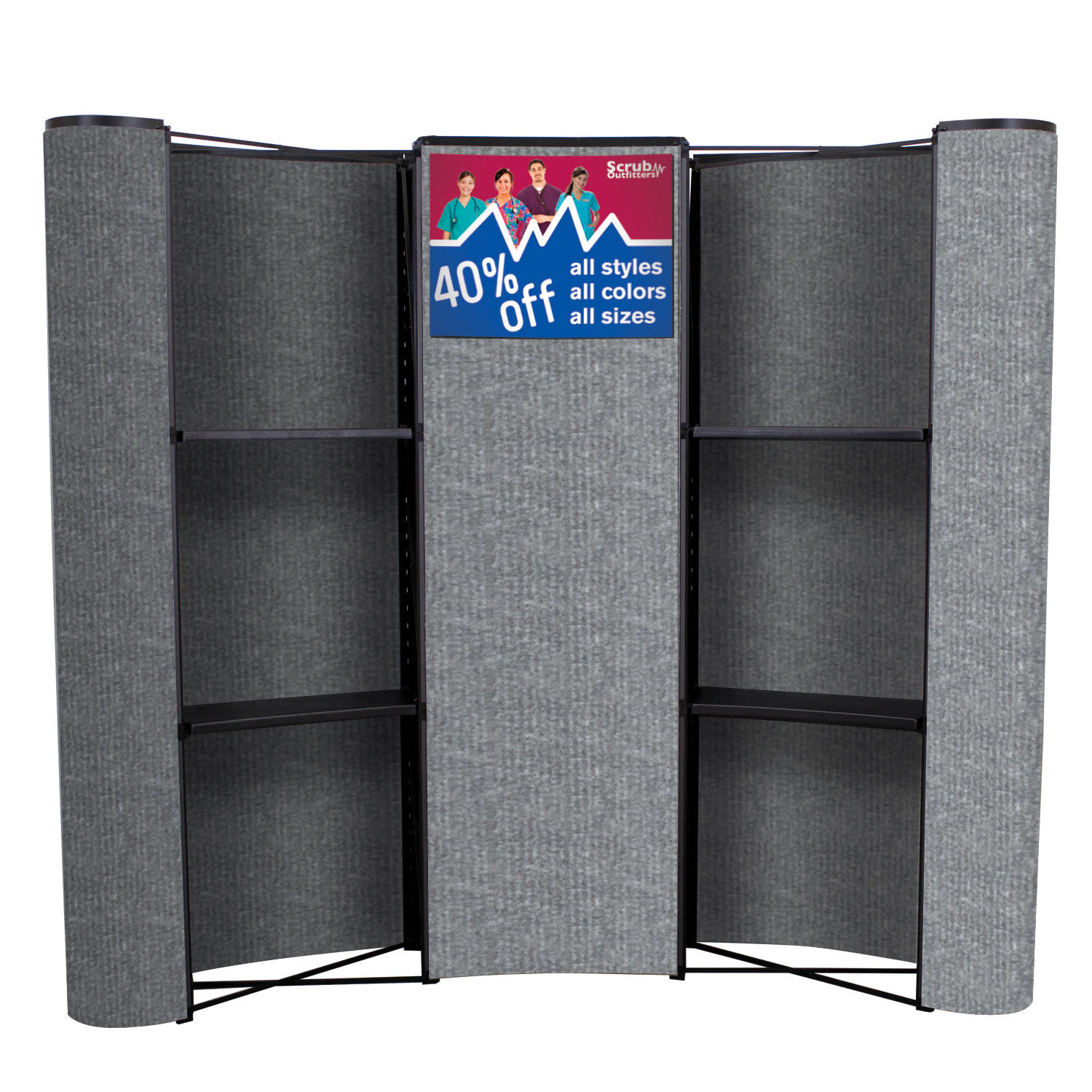 8' Deluxe Merchandiser Kit 2