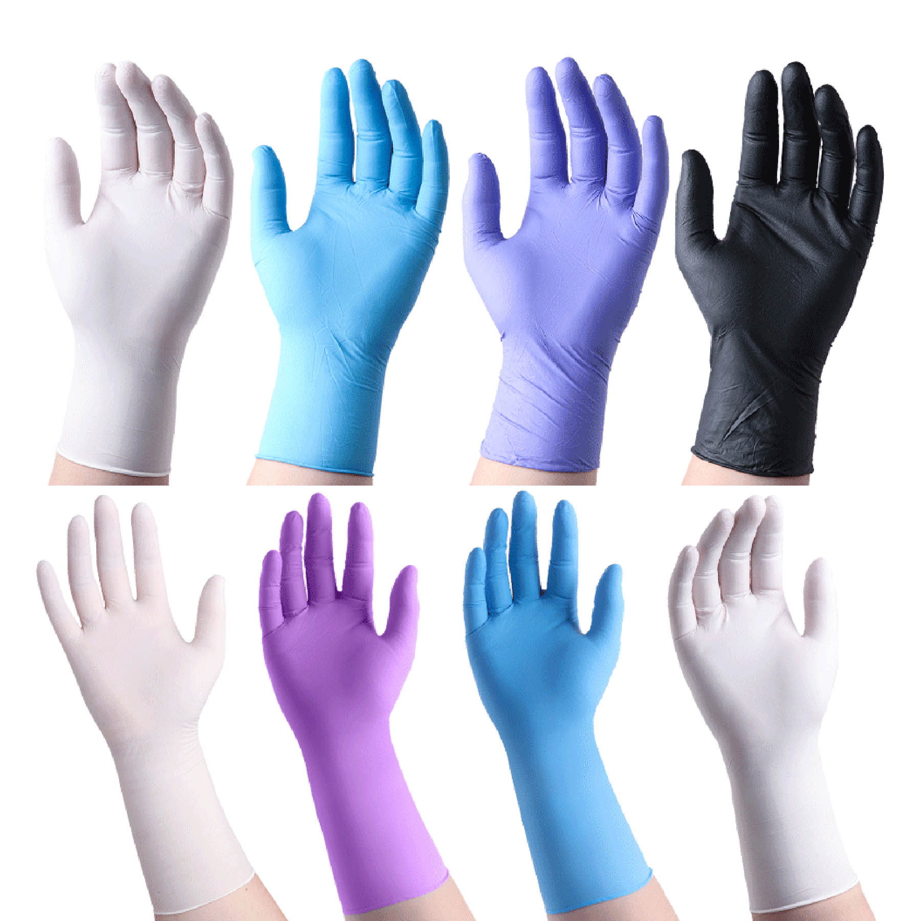 9'' Powder-Free Nitrile Disposable Glove 2